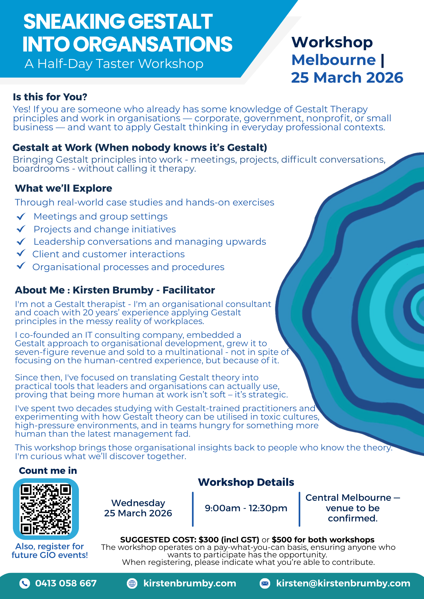 Sneaking Gestalt into Organisations